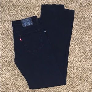 Men’s Black Levi Jeans 34x36